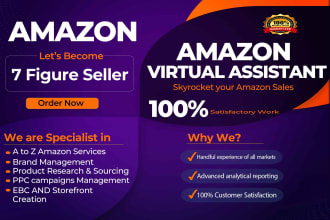 be amazon fba private label virtual assistant, expert amazon va