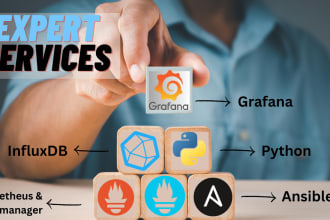 provide expert grafana, prometheus, and ansible services