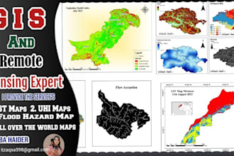 do maps using gis, machine learning deep learning analysis