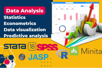 econometrics, statistical and data analysis assignments in stata, spss, r
