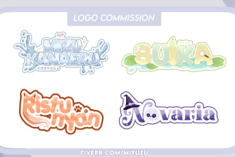 design custom logo for vtuber and steamer fast delivery