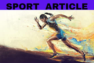 write content on sports article