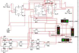 do digital logic design for your circuit