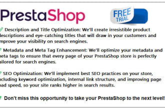 quickly do all SEO of your prestashop catalogue