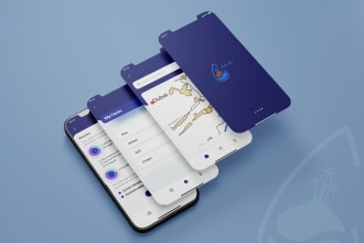 wireframe creative mobile app UI UX design in figma