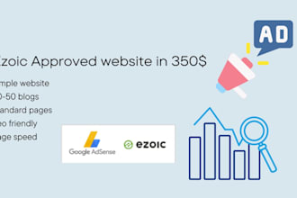 profitable ezoic approved website for sale