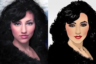 drawing your girl or wife looks beautiful