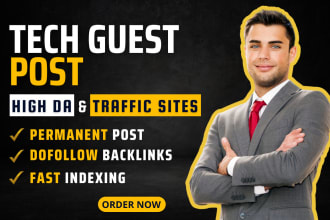 do tech guest post, high da guest post, technology guest post