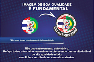 vetorizarei imagens e logotipos com qualidade e rapidez