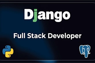 be your full stack django developer with HTML,CSS,jquery,bootstrap