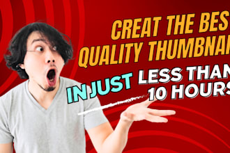 make an attractive youtube thumbnail and intro,a facebook cover and manymore