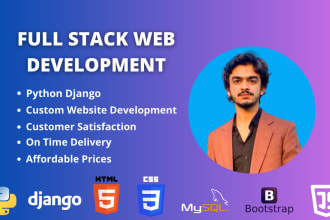 create dynamic website in python django