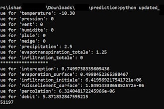 write machine learning ai script for you