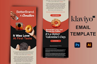 design responsive klaviyo email template