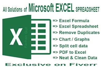 excel data cleaning, spreadsheets expert convert pdf to excel