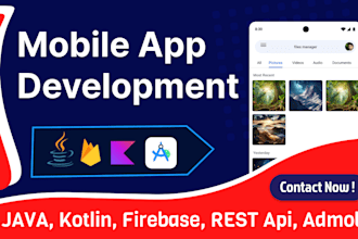develop an android app or will be your android app developer