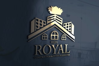 do luxury, real estate, construction, property design logo