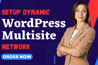 setup a dynamic wordpress multisite network