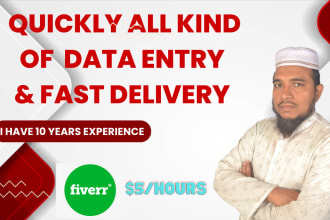 do data entry copy past file conversion b2b lead generation