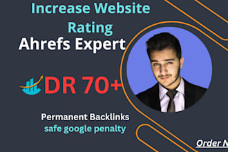 increase domain rating dr ahrefs seo contextual backlinks