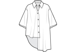 design a fashion tech pack for clothing