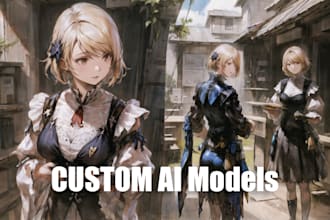 Best Deals! train custom stable diffusion lora models for you