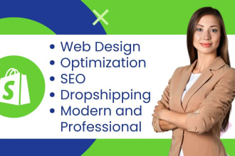 set up and design your shopify ecommerce store