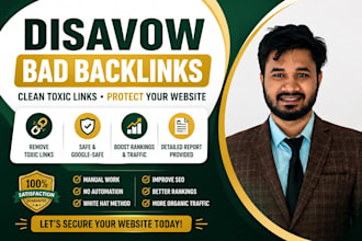 disavow spammy toxic bad backlinks to remove negative seo