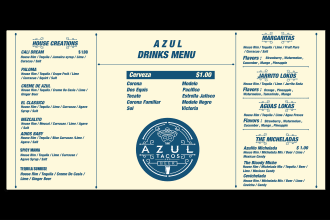 design digital menu card or menu board