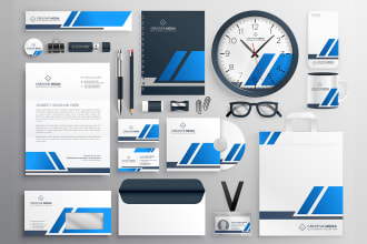 do business card, letterhead, stationery design, and corporate identity