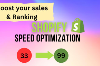 do shopify speed optimization and increase shopify score