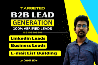 do targeted b2b lead generation and prospect list building