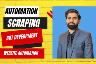 build bot for web automation and data grabbing using selenium and beautiful soap