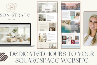 redesign or edit your squarespace website