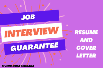 professionally write or edit your resume and cover letter