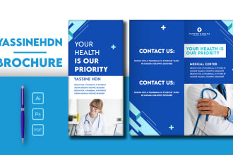 do medical brochure, medical flayer, healthcare, clinical, medical catalog
