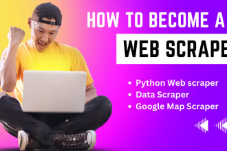 do web scraper, data scraper, google map scraper