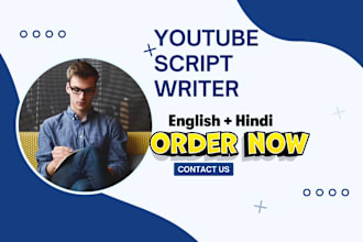 write you hindi scripts