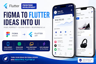figma to flutter front end developer, flutter ui ux developer,cross platform app