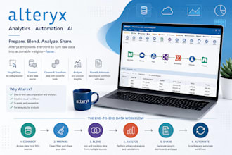 build alteryx workflow to automate your manual processes
