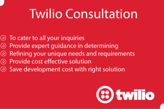 provide twilio consultation and support