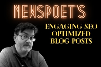 write an SEO optimized post for your blog