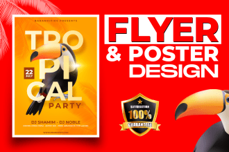do flyer design, real estate flyer, marketing material poster design event flyer