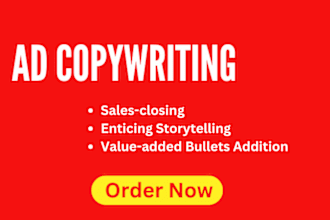 copywrite for facebook ad copy to boost sales