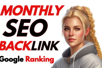 do monthly off page SEO service white hat authority dofollow backlinks