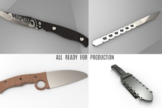 create custom knife design