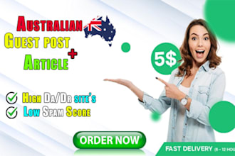 publish high da australia guest posts with do follow backlinks