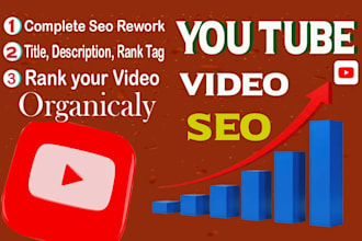do youtube SEO, ranking, tags, and organic growth