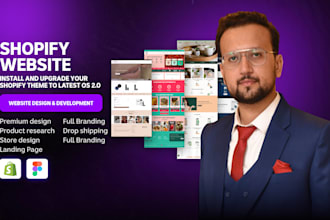 develop, upgrade and maintain your premium shopify store