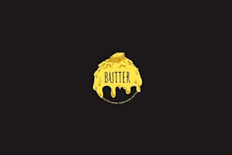 design marvelously important butter logo
